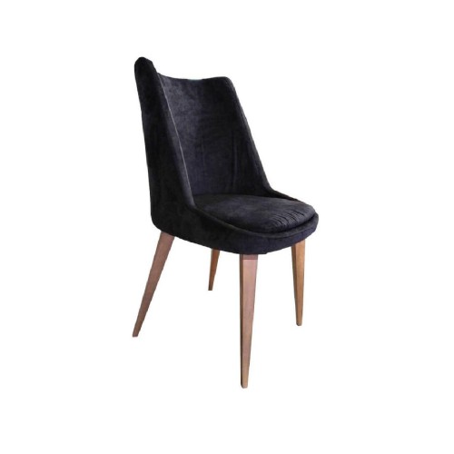 Καρέκλα τραπεζαρίας GM-G607 με επιλογή χρώματος σε ύφασμα και ξύλο Καρέκλα τραπεζαρίας GM-G607 με επιλογή χρώματος σε ύφασμα και ξύλο