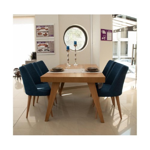 Επεκτεινόμενο τραπέζι δείπνου με επιλογή χρώματος ξύλου GM-KONOS 150+40x95 Επεκτεινόμενο τραπέζι δείπνου με επιλογή χρώματος ξύλου GM-KONOS 150+40x95