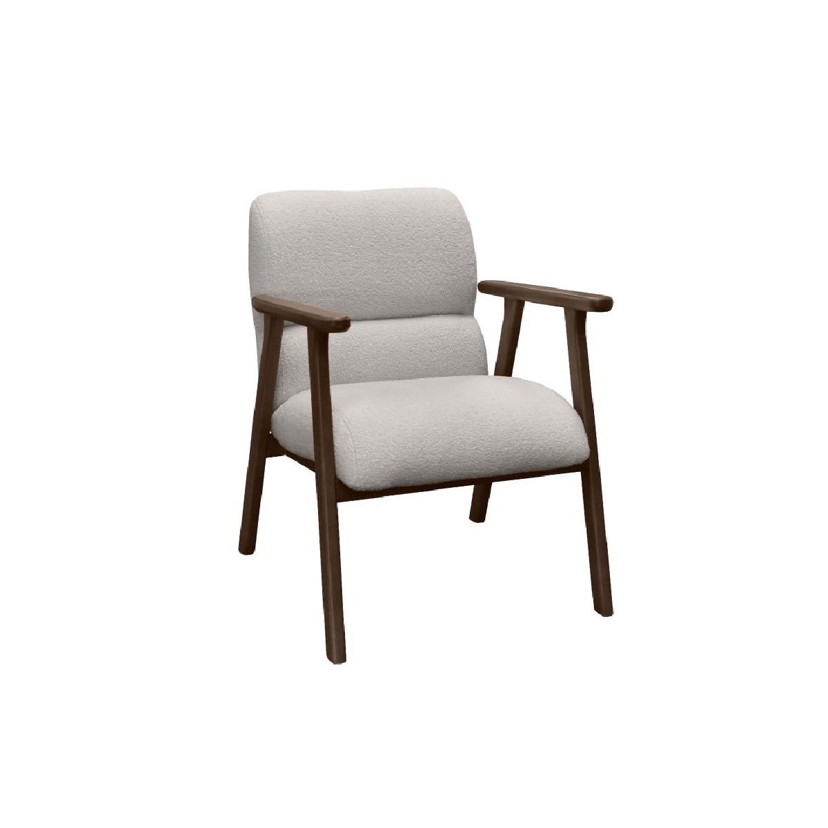 Καρεκλοπολυθρόνα GM-MONACO με επιλογή χρώματος σε ύφασμα και ξύλο