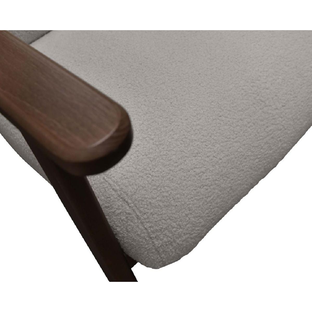 Καρεκλοπολυθρόνα GM-MONACO με επιλογή χρώματος σε ύφασμα και ξύλο