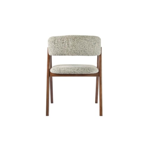 Καρέκλα τραπεζαρίας GM-NOVA με επιλογή χρώματος σε ύφασμα και ξύλο