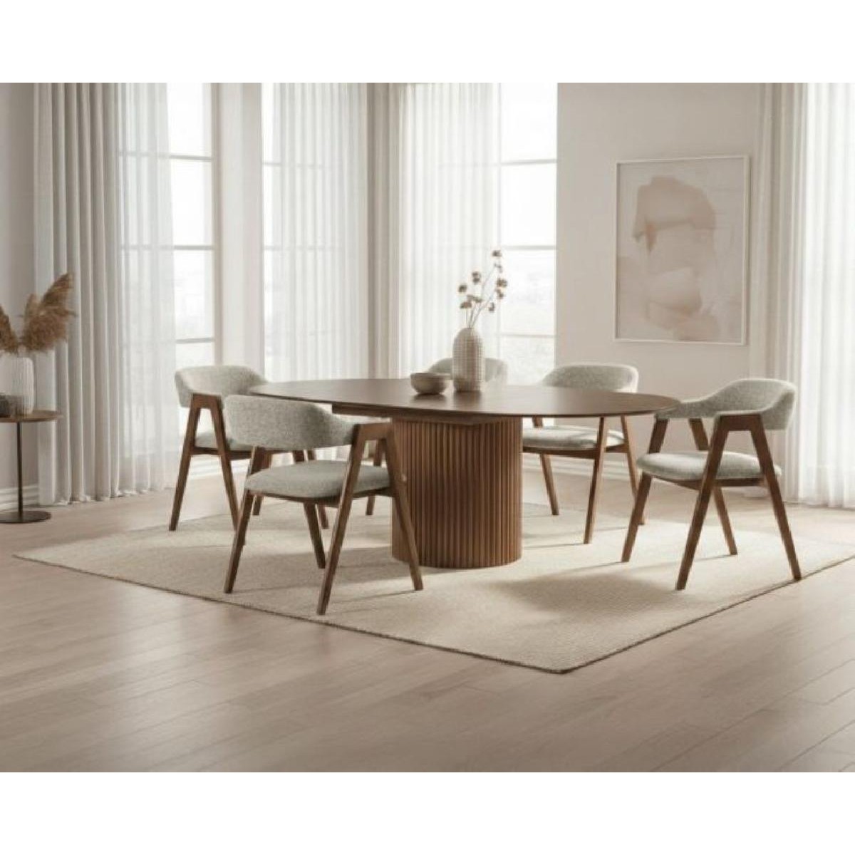 Καρεκλοπολυθρόνα GM-STELA με επιλογή χρώματος σε ύφασμα και ξύλο