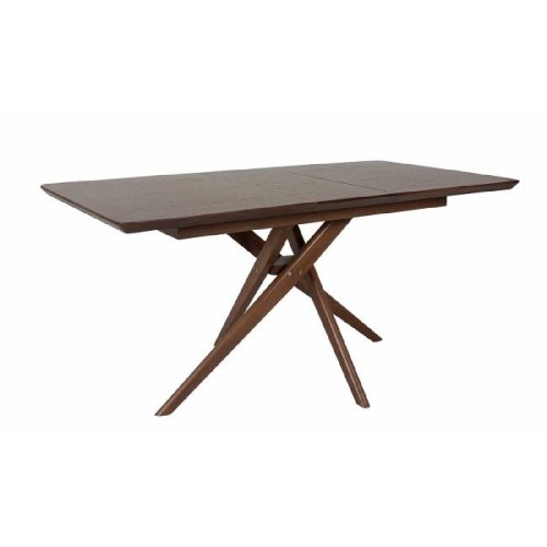 Επεκτεινόμενο τραπέζι δείπνου με επιλογή χρώματος ξύλου GM-ZX2000 140+40x90