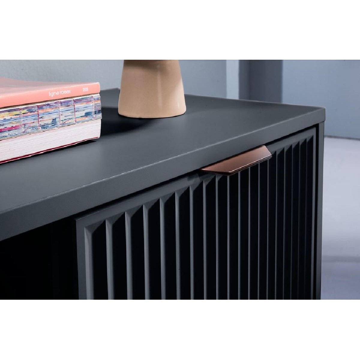 Έπιπλο TV LINKA 135 μπλε indigo 135x41x56