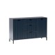 Μπουφές LINKA 135 μπλε indigo 135x41x86