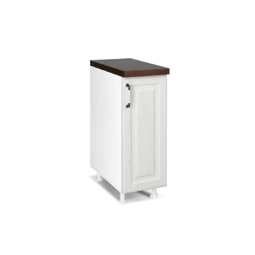 Επιδαπέδιο ντουλάπι κουζίνας RUSTIC D30 rustic λευκό 30x60x85