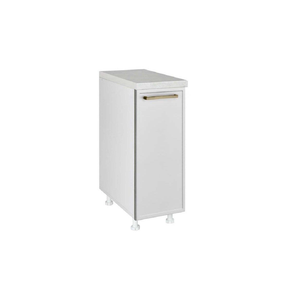 Επιδαπέδιο ντουλάπι κουζίνας Alba D30 Λευκό 30x60x85εκ.