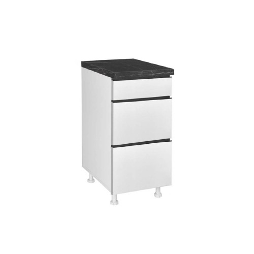 Επιδαπέδια συρταριέρα κουζίνας LINA D40 3F Μπεζ 40x60x85εκ. Επιδαπέδια συρταριέρα κουζίνας LINA D40 3F Μπεζ 40x60x85εκ.