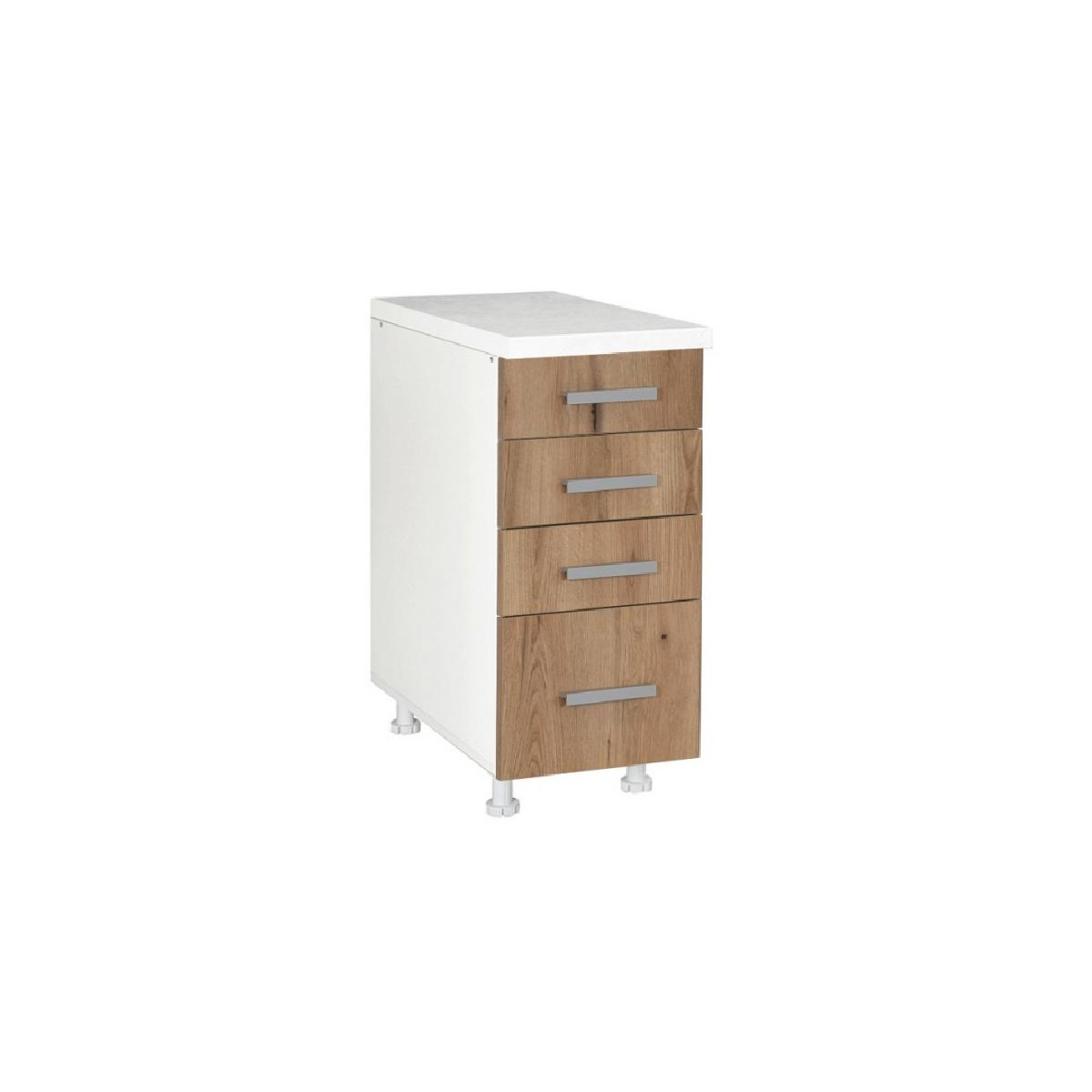 Επιδαπέδια συρταριέρα κουζίνας In D40 F Artisan 40x60x85εκ.