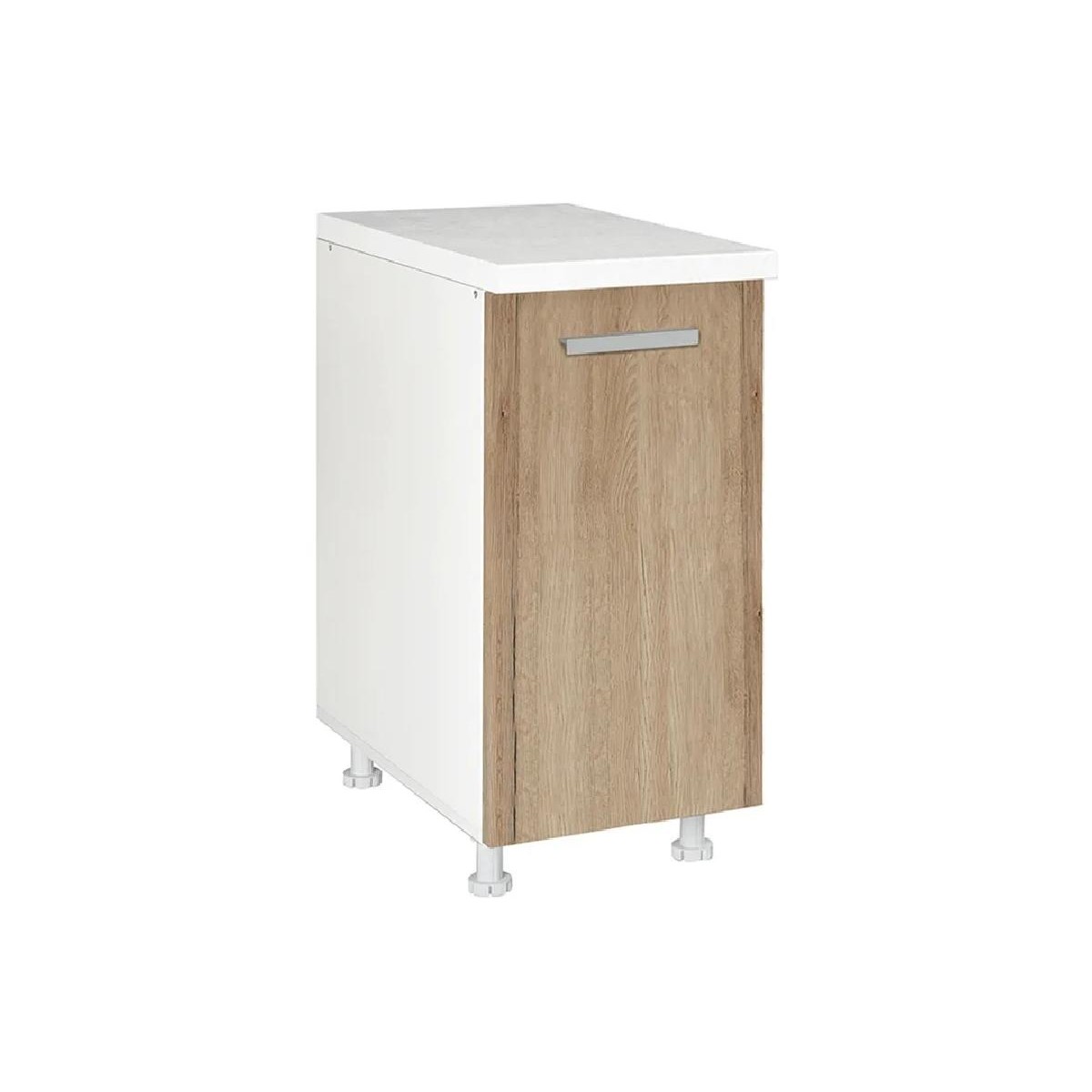 Επιδαπέδιο ντουλάπι κουζίνας In D40 K Δρυς πάγου 40x60x85εκ.