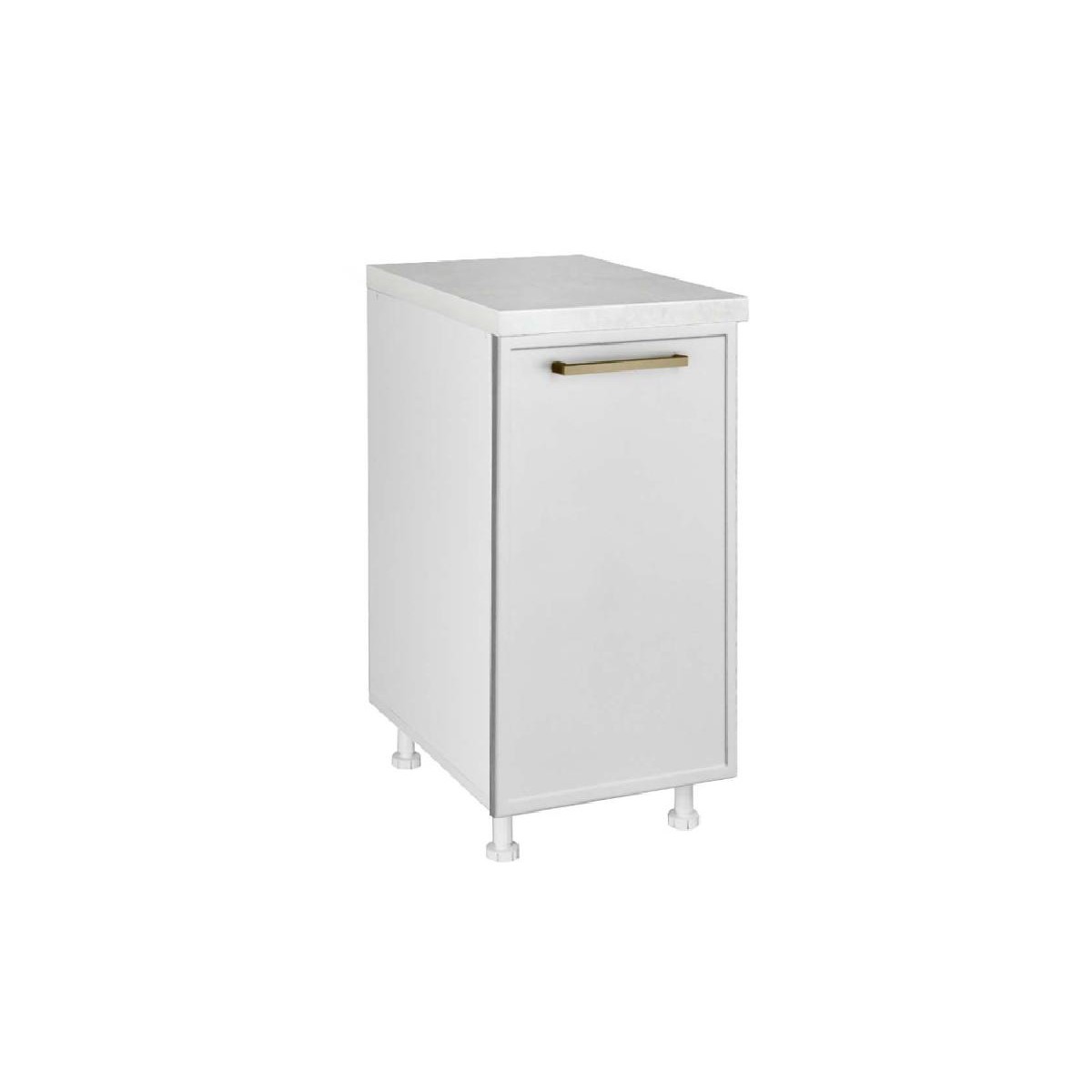 Επιδαπέδιο ντουλάπι κουζίνας Alba D40 Λευκό 40x60x85εκ.