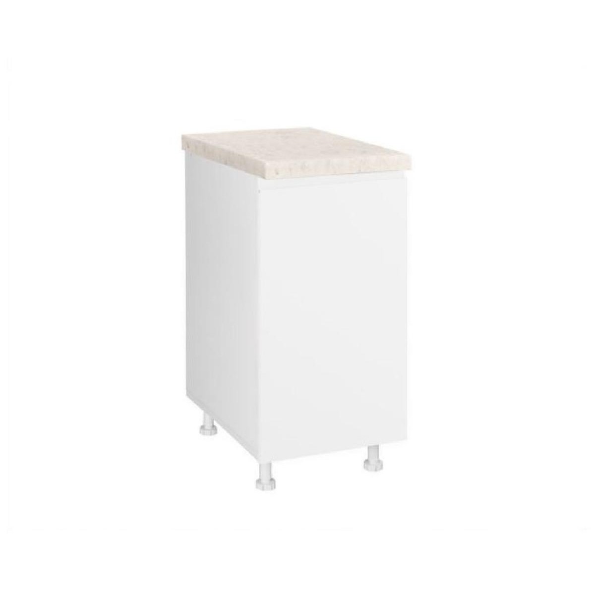 Επιδαπέδιο ντουλάπι κουζίνας AURA D40 K Λευκό 40x60x85εκ.