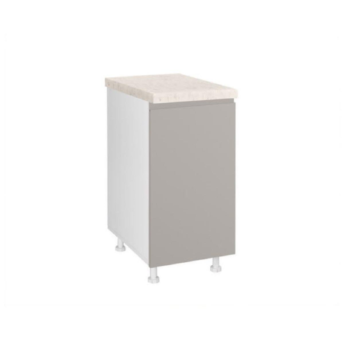 Επιδαπέδιο ντουλάπι κουζίνας AURA D40 K Λευκό 40x60x85εκ.