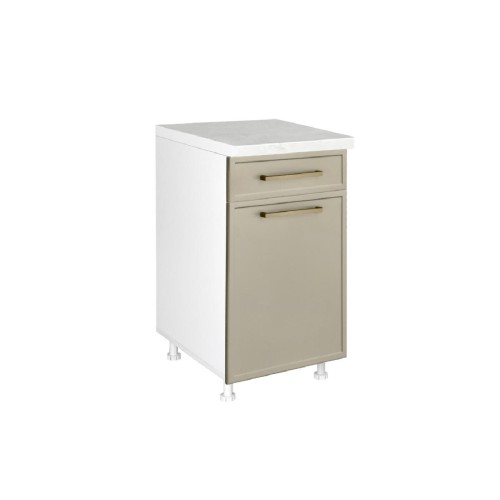 Επιδαπέδιο ντουλάπι με συρτάρι κουζίνας Alba D45 Ελιάς 45x60x85εκ. Επιδαπέδιο ντουλάπι με συρτάρι κουζίνας Alba D45 Ελιάς 45x60x85εκ.