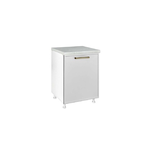 Επιδαπέδιο ντουλάπι κουζίνας Alba D50 Λευκό 50x60x85εκ. Επιδαπέδιο ντουλάπι κουζίνας Alba D50 Λευκό 50x60x85εκ.