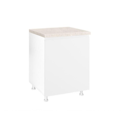 Επιδαπέδιο ντουλάπι κουζίνας AURA D50 Λευκό 50x60x85εκ.