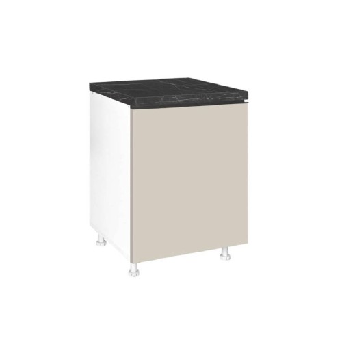 Επιδαπέδιο ντουλάπι κουζίνας LINA D50 Μπεζ 50x60x85εκ.