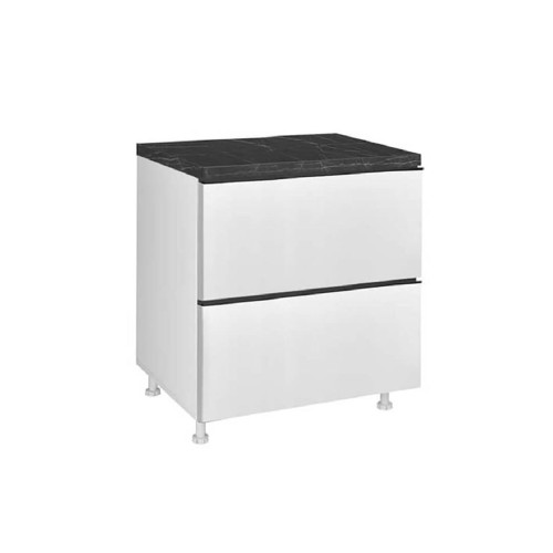 Επιδαπέδια συρταριέρα κουζίνας LINA D60 2F Μπέζ 60x60x85εκ. Επιδαπέδια συρταριέρα κουζίνας LINA D60 2F Μπέζ 60x60x85εκ.