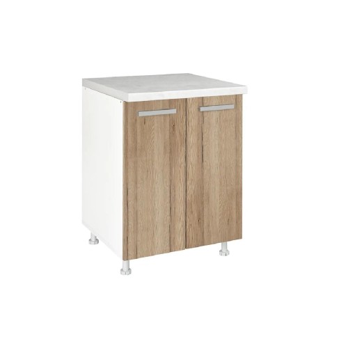 Επιδαπέδιο ντουλάπι κουζίνας In D60 Άμμου 60x60x85εκ.