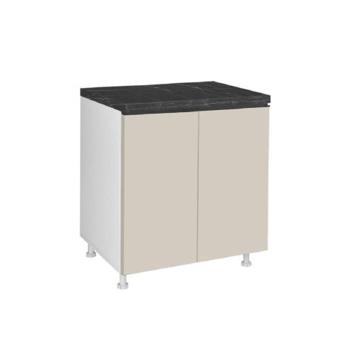 Επιδαπέδιο ντουλάπι κουζίνας LINA D60 Μπεζ 60x60x85εκ.