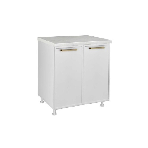 Επιδαπέδιο ντουλάπι κουζίνας Alba D60 Λευκό 60x60x85εκ.