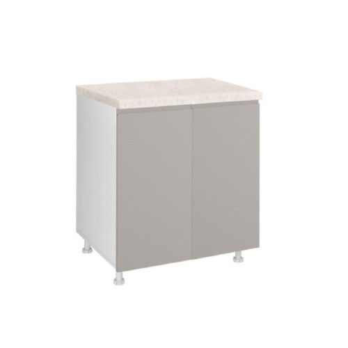 Επιδαπέδιο ντουλάπι κουζίνας AURA D60 Μπεζ 60x60x85εκ.