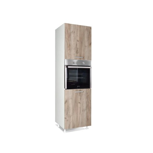 Κουζίνα In D60 RV Γκρι Δρυς