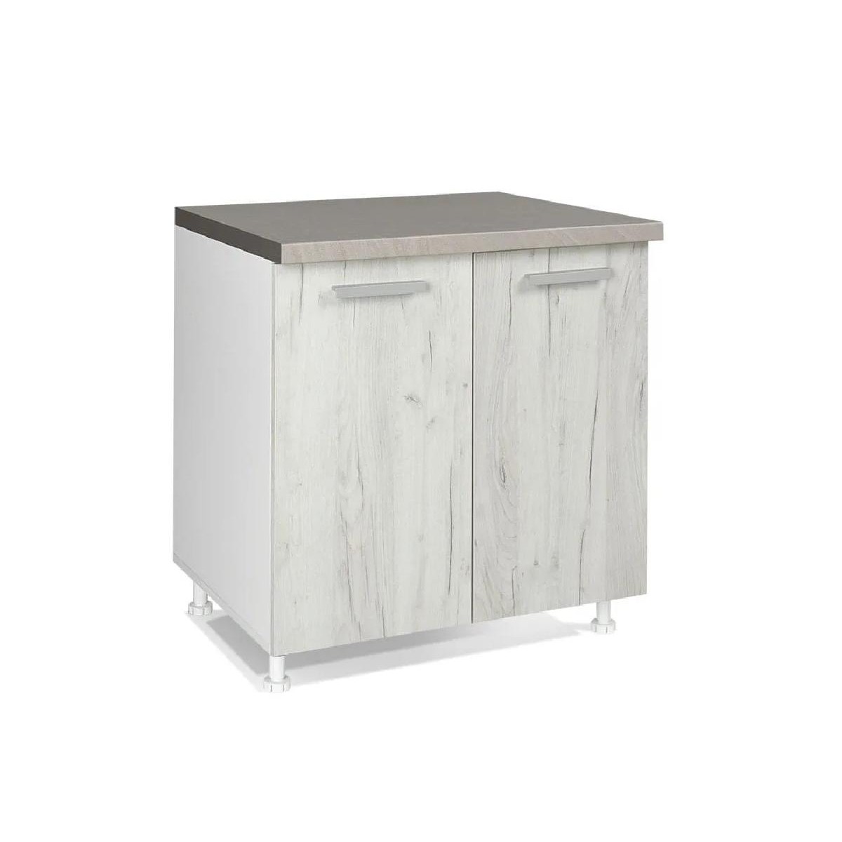 Επιδαπέδιο ντουλάπι κουζίνας In D80 Άμμου 80x60x85εκ.