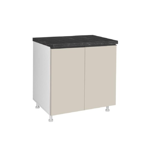 Επιδαπέδιο ντουλάπι κουζίνας LINA D80 Μπεζ 80x60x85εκ.