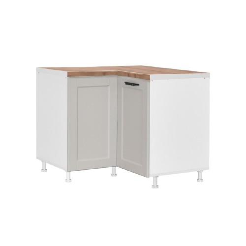 Επιδαπέδιο γωνιακό ντουλάπι σπαστό κουζίνας CONTEMPO DU 2K Γκρι ανθρακί 100/60x100/60x85εκ. Επιδαπέδιο γωνιακό ντουλάπι σπαστό κουζίνας CONTEMPO DU 2K Γκρι ανθρακί 100/60x100/60x85εκ.