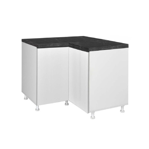 Επιδαπέδιο γωνιακό ντουλάπι σπαστό κουζίνας LINA DU2K Λευκό 100/60x100/60x85εκ. Επιδαπέδιο γωνιακό ντουλάπι σπαστό κουζίνας LINA DU2K Λευκό 100/60x100/60x85εκ.