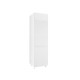 Επιδαπέδια στήλη εντοιχιζόμενου ψυγείου κουζίνας AURA FRIZ 2V Λευκό 60x57x222εκ.