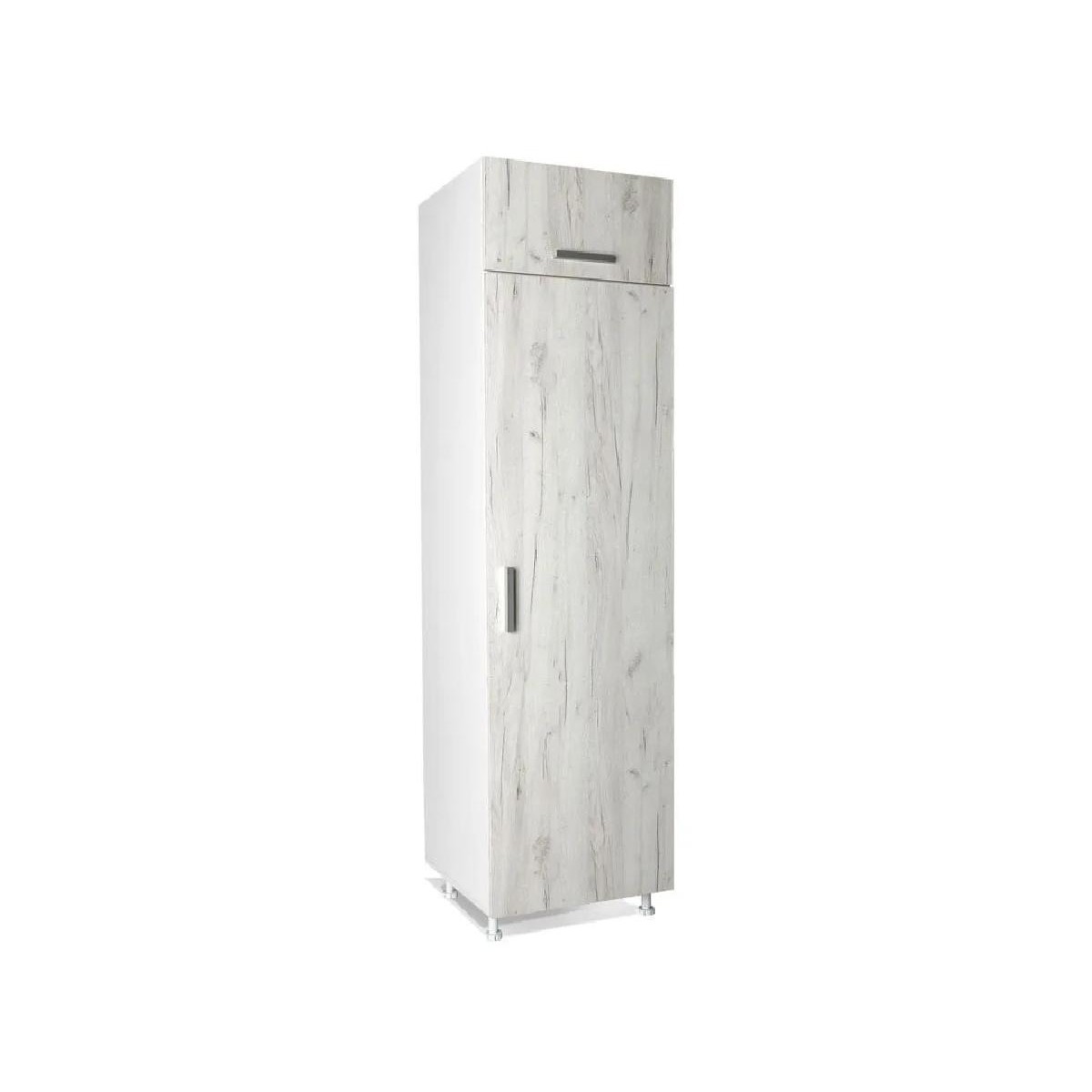 Επιδαπέδια στήλη κουζίνας In FRIZ 60 Γκρι δρυς 60x57x222εκ.