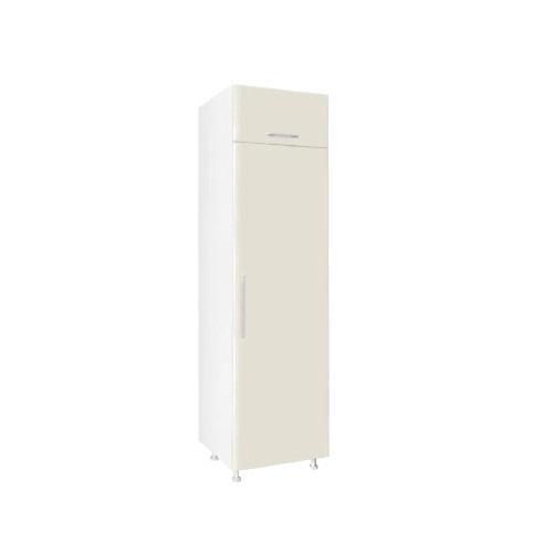 Επιδαπέδια στήλη κουζίνας IN MDF FRIZ 60 Λευκό γυαλιστερό 60x57x222εκ.