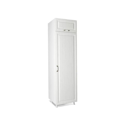 Επιδαπέδια στήλη κουζίνας RUSTIC FRIZ 60 rustic λευκό 60x57x222