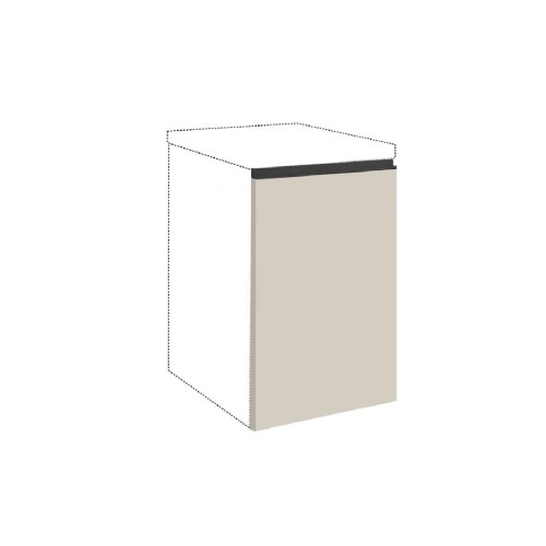 Μάσκα πλυντηρίου κουζίνας LINA Mask 45x72 Μπεζ 45x1.9x72εκ.