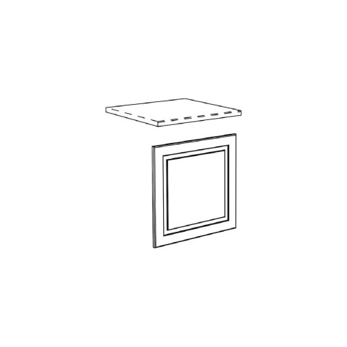 Μάσκα πλυντηρίου κουζίνας RUSTIC Mask 60x60 rustic λευκό 60x1.9x60