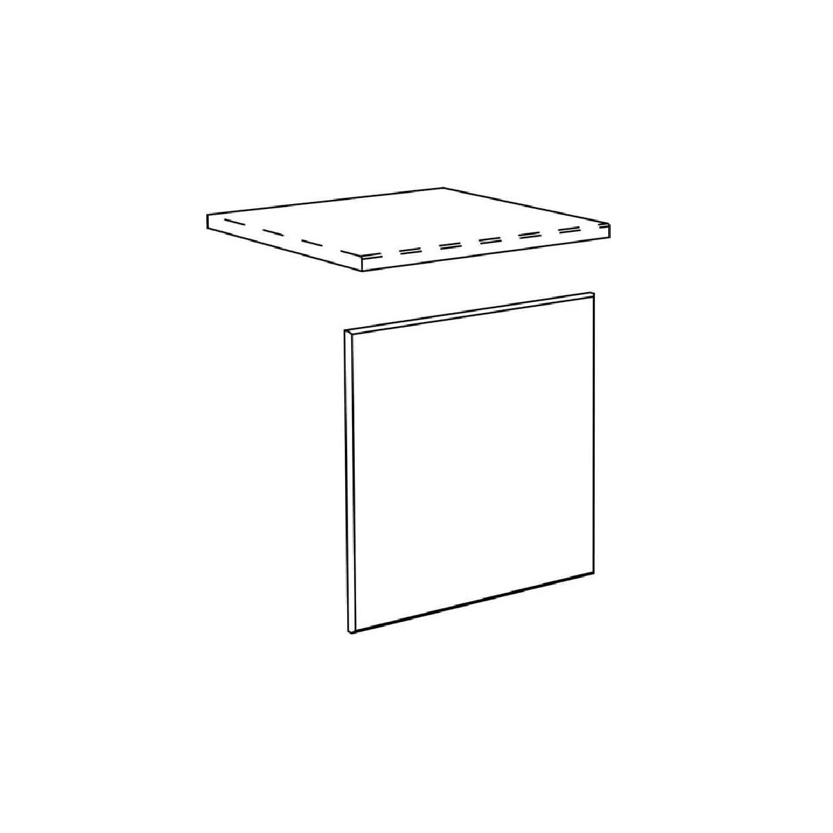 Μάσκα πλυντηρίου κουζίνας In Mask 60x60 Άμμου 60x1.9x60εκ.
