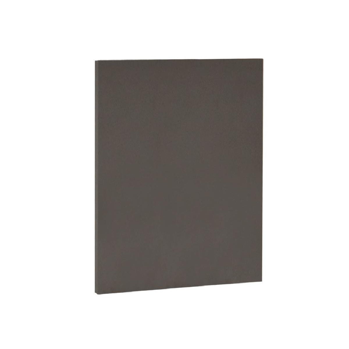 Πλαϊνή διακοσμητική καταφραγή πάνω στοιχείου κουζίνας IN Γκρι ανθρακί 72x30.4x1.9