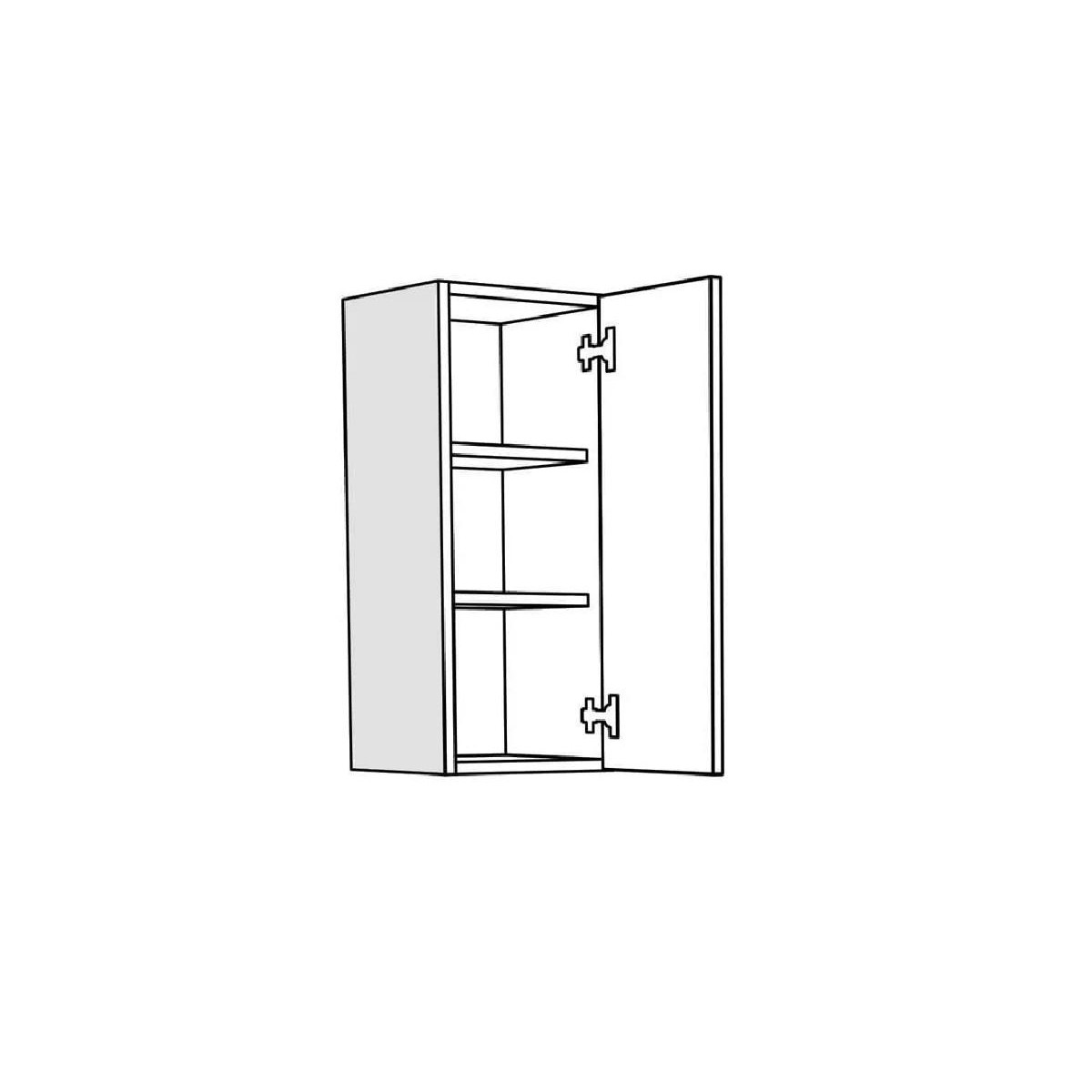 Επιτοίχιο ντουλάπι κουζίνας IN V30 Δρυς πάγου 30x31x72εκ.