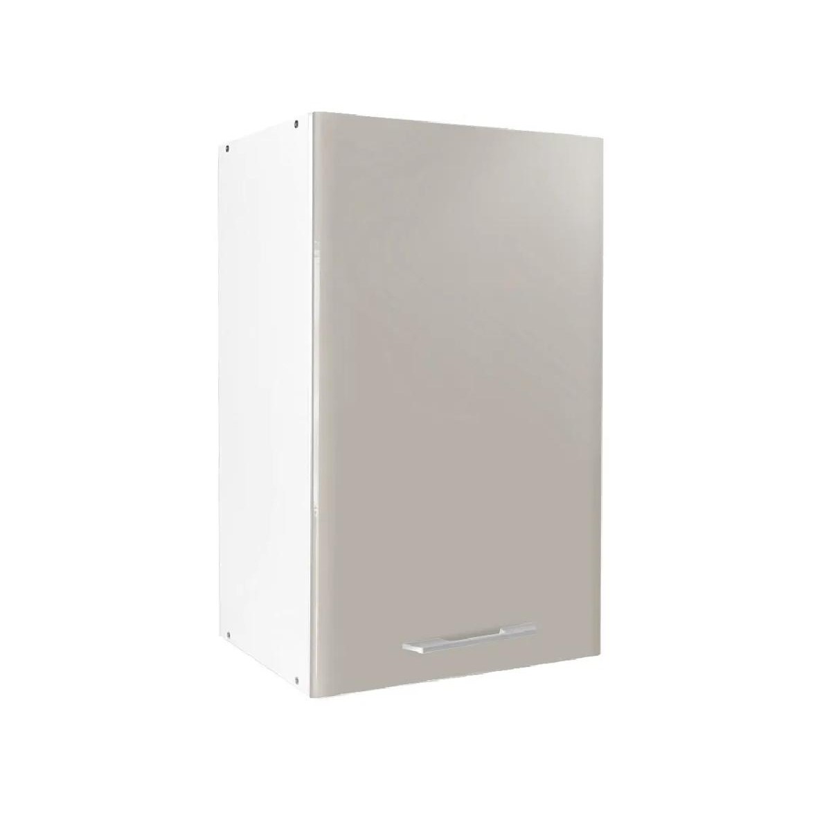 Επιτοίχιο ντουλάπι κουζίνας IN MDF V45 Λευκό γυαλιστερό 45x31x72εκ.