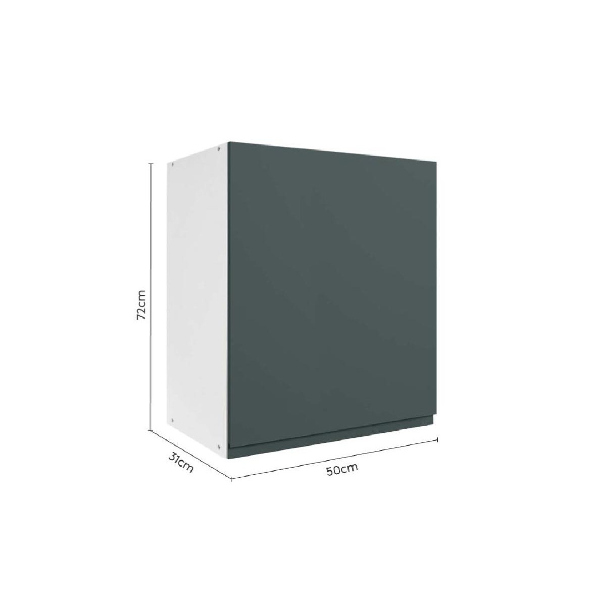 Επιτοίχιο ντουλάπι κουζίνας AURA V50 Μπεζ 50x31x72εκ.