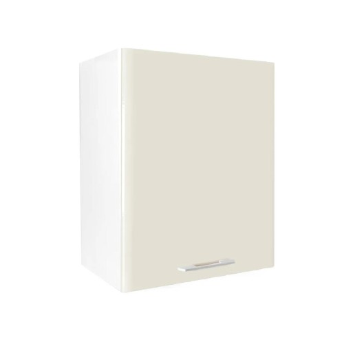 Επιτοίχιο ντουλάπι με 1 πόρτα κουζίνας IN MDF V60 1V Cashmere γυαλιστερό 60x31x72εκ.