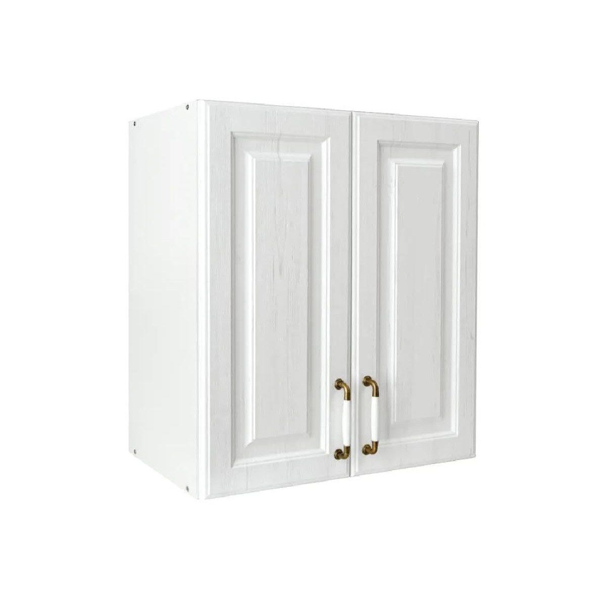 Επιτοίχιο ντουλάπι κουζίνας RUSTIC V60 rustic λευκό 60x31x72