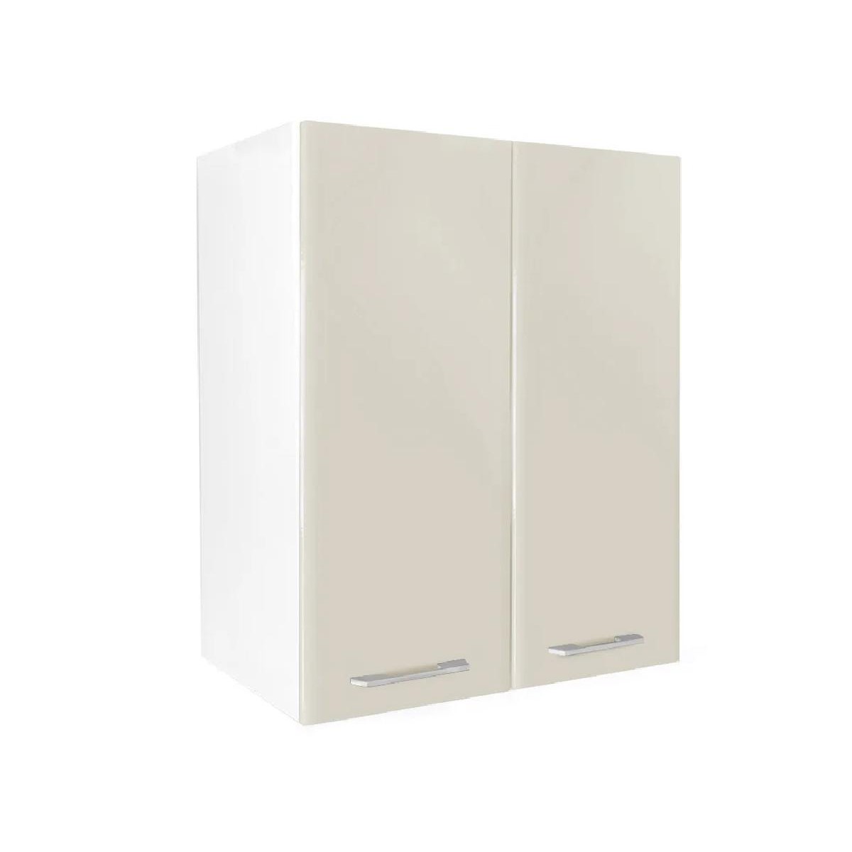 Επιτοίχιο ντουλάπι κουζίνας IN MDF V60 Cashmere γυαλιστερό 60x31x72εκ.