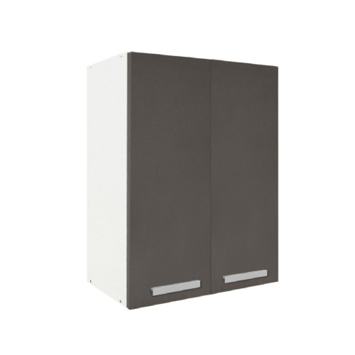 Επιτοίχιο ντουλάπι κουζίνας In V60 Γκρι ανθρακί 60x31x72εκ.