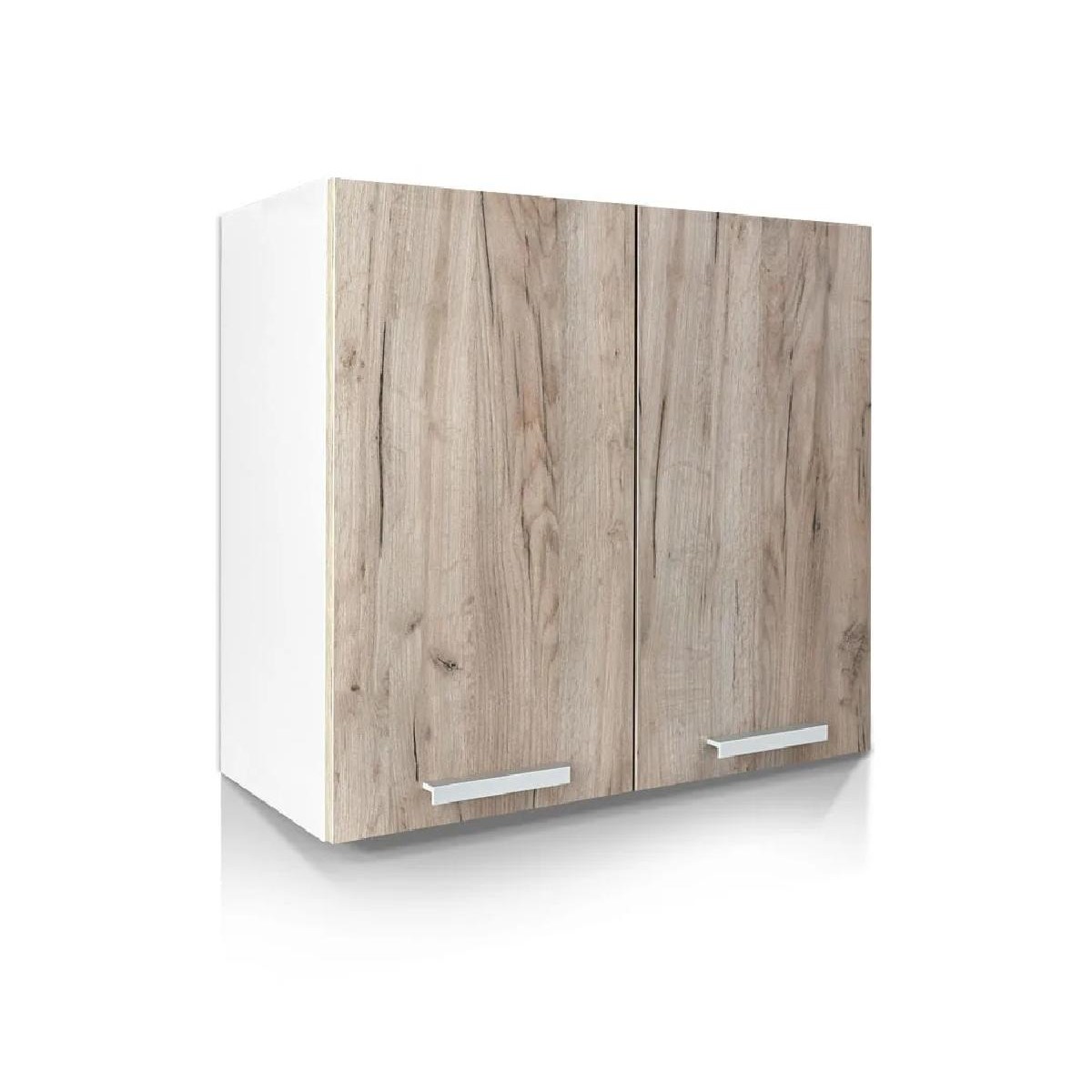 Επιτοίχιο ντουλάπι κουζίνας In V80 Δρυς πάγου 80x31x72εκ.