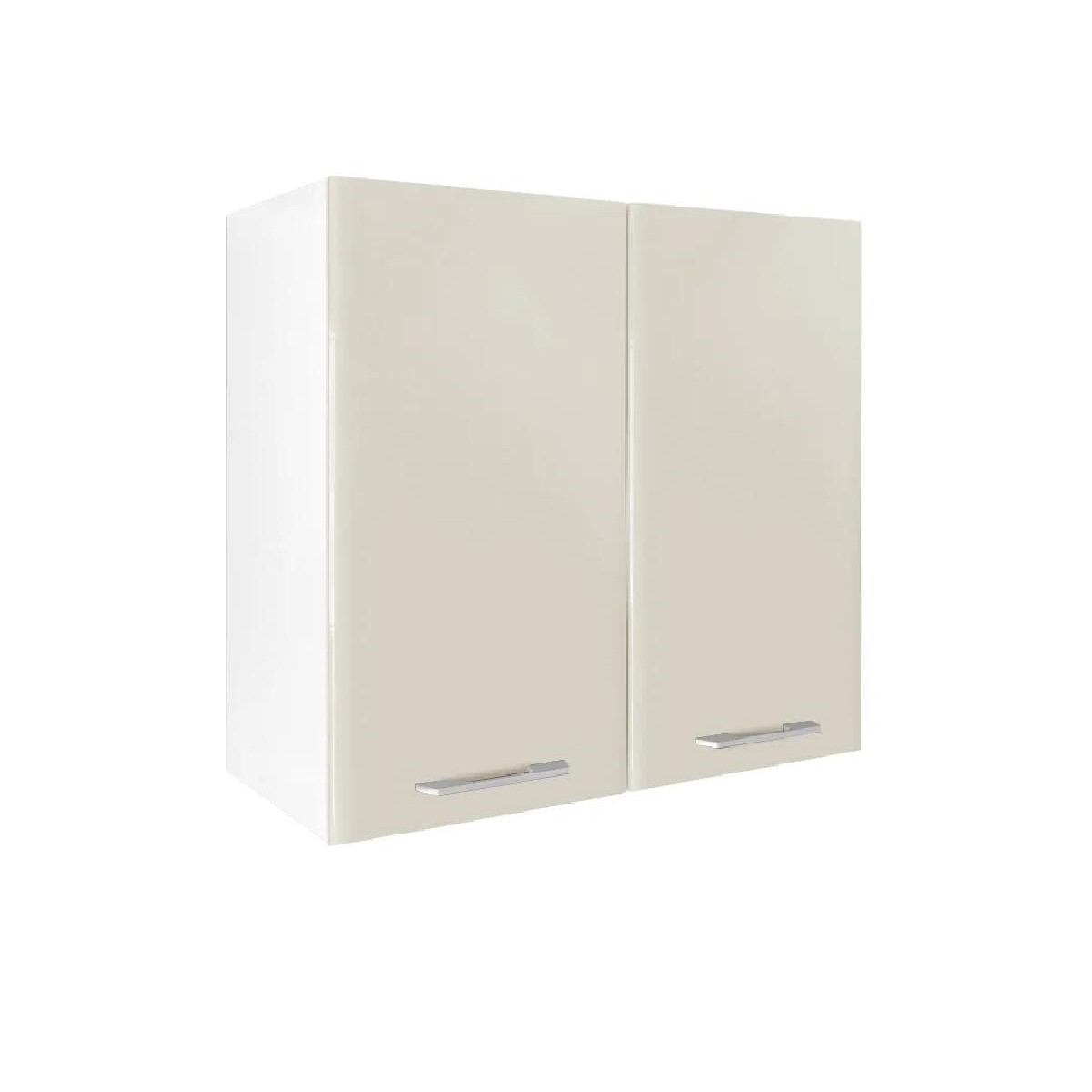 Επιτοίχιο ντουλάπι κουζίνας IN MDF V80 Cashmere γυαλιστερό 80x31x72εκ.