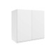 Επιτοίχιο ντουλάπι κουζίνας AURA V80 Λευκό 80x31x72εκ.
