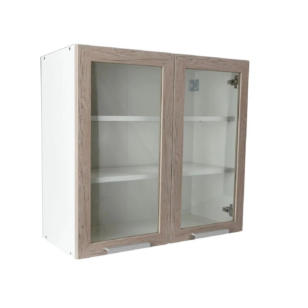 Επιτοίχια βιτρίνα κουζίνας In V80 S Άμμου 80x31x72εκ.